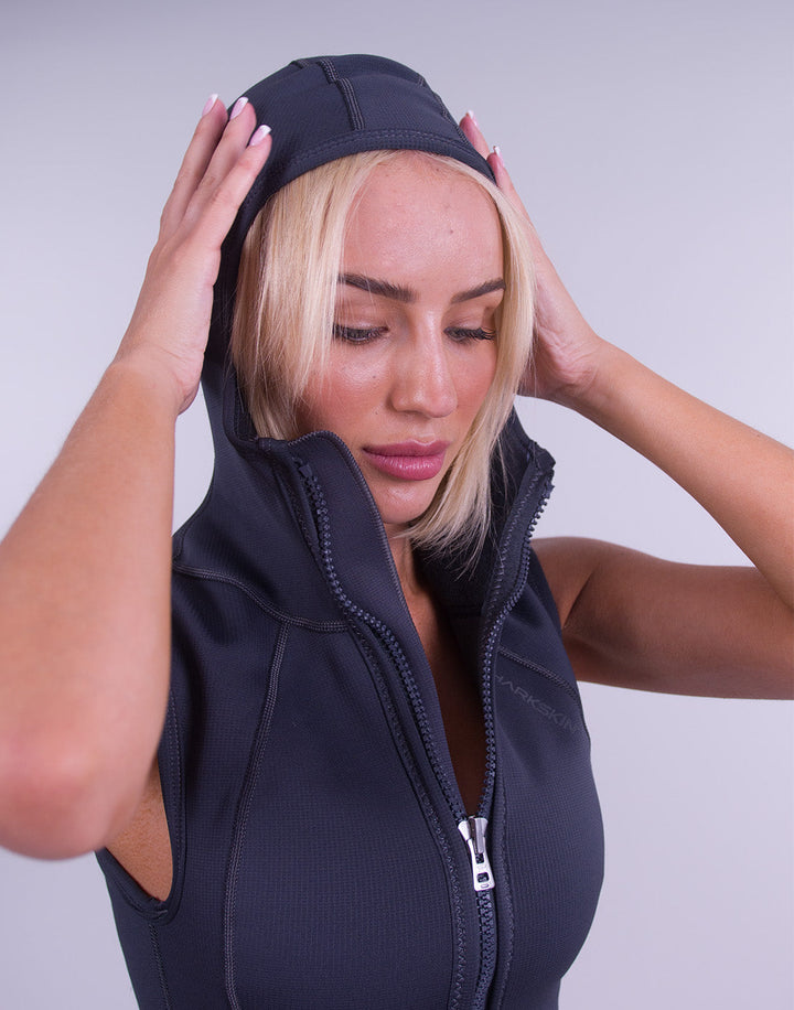 VESTA T2 CHILLPROOF FULL ZIP CU GLUGĂ - FEMEI