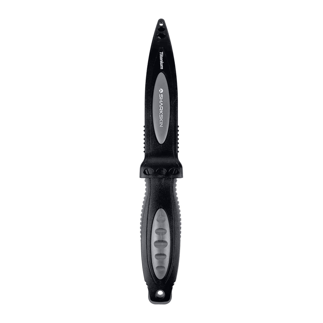 SHARKSKIN TITAN CUȚIT MARE CU PRESĂ RAPIDĂ DE BLOCARE ELIBERARE TEACĂ ȘI CURELE DE PICIOR
