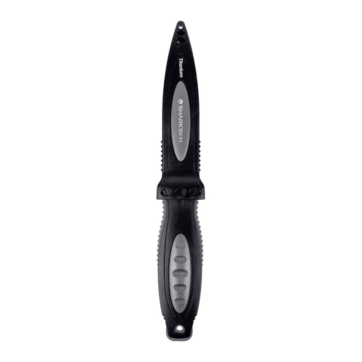 SHARKSKIN TITAN CUȚIT MARE CU PRESĂ RAPIDĂ DE BLOCARE ELIBERARE TEACĂ ȘI CURELE DE PICIOR