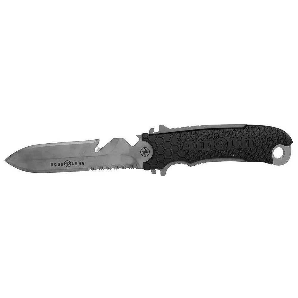 Aqualung Big Squeeze Spear Tip Blade Titanium knife