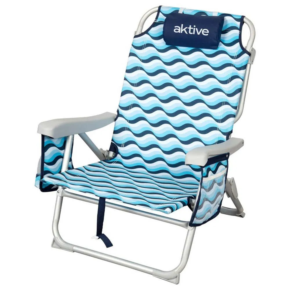 Aktive 62417 5 positions beach chair