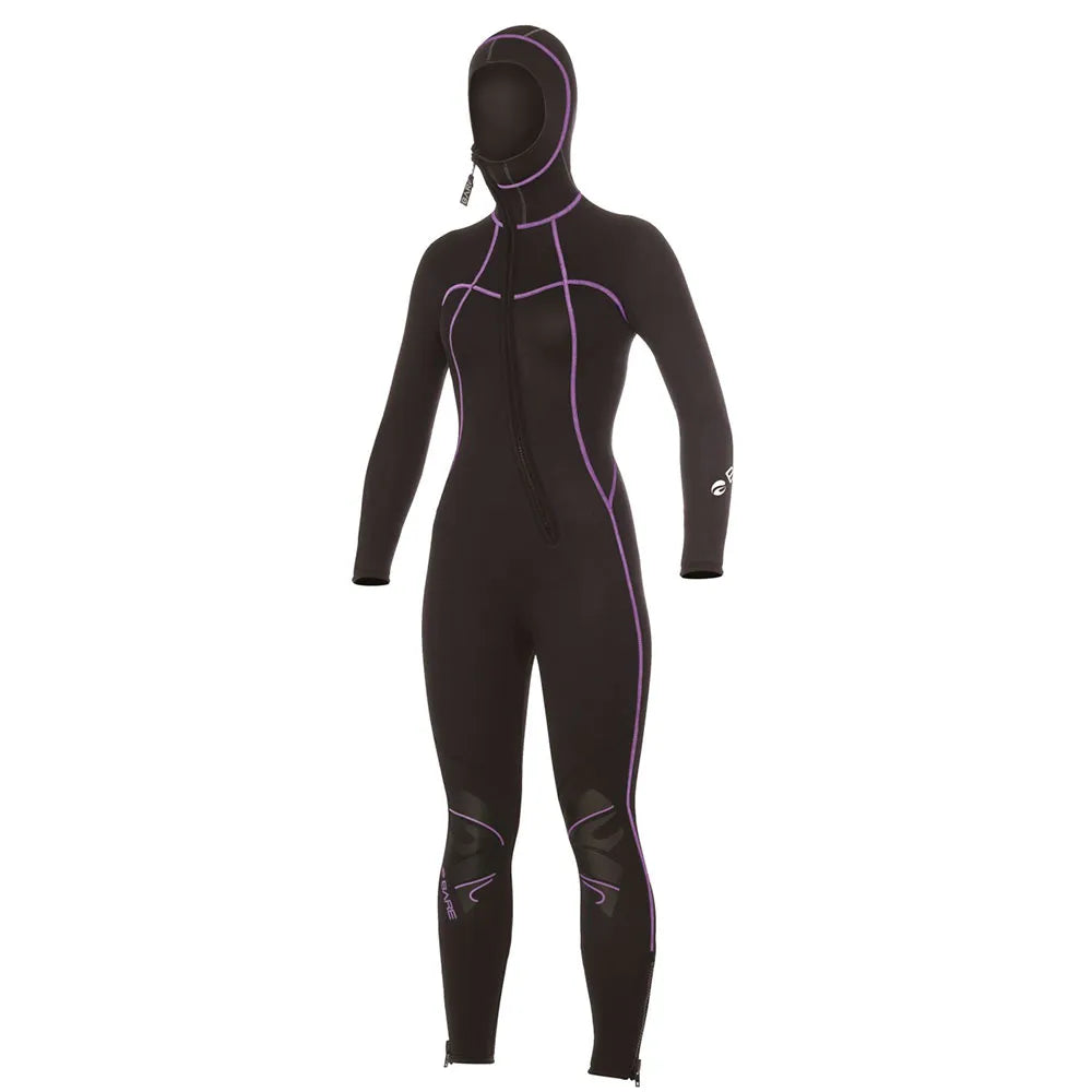 Bare Nixie 7 mm woman diving wetsuit