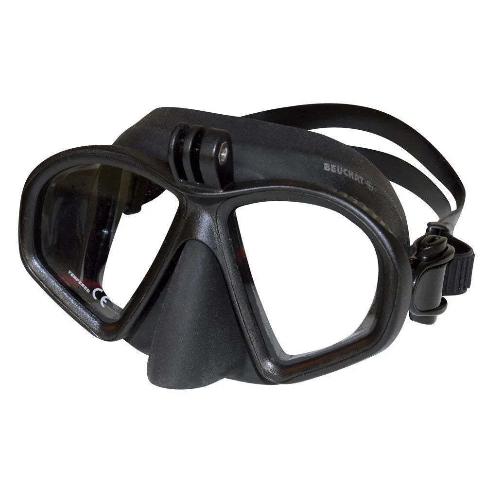 Beuchat GP1+Camera Adapter freediving mask