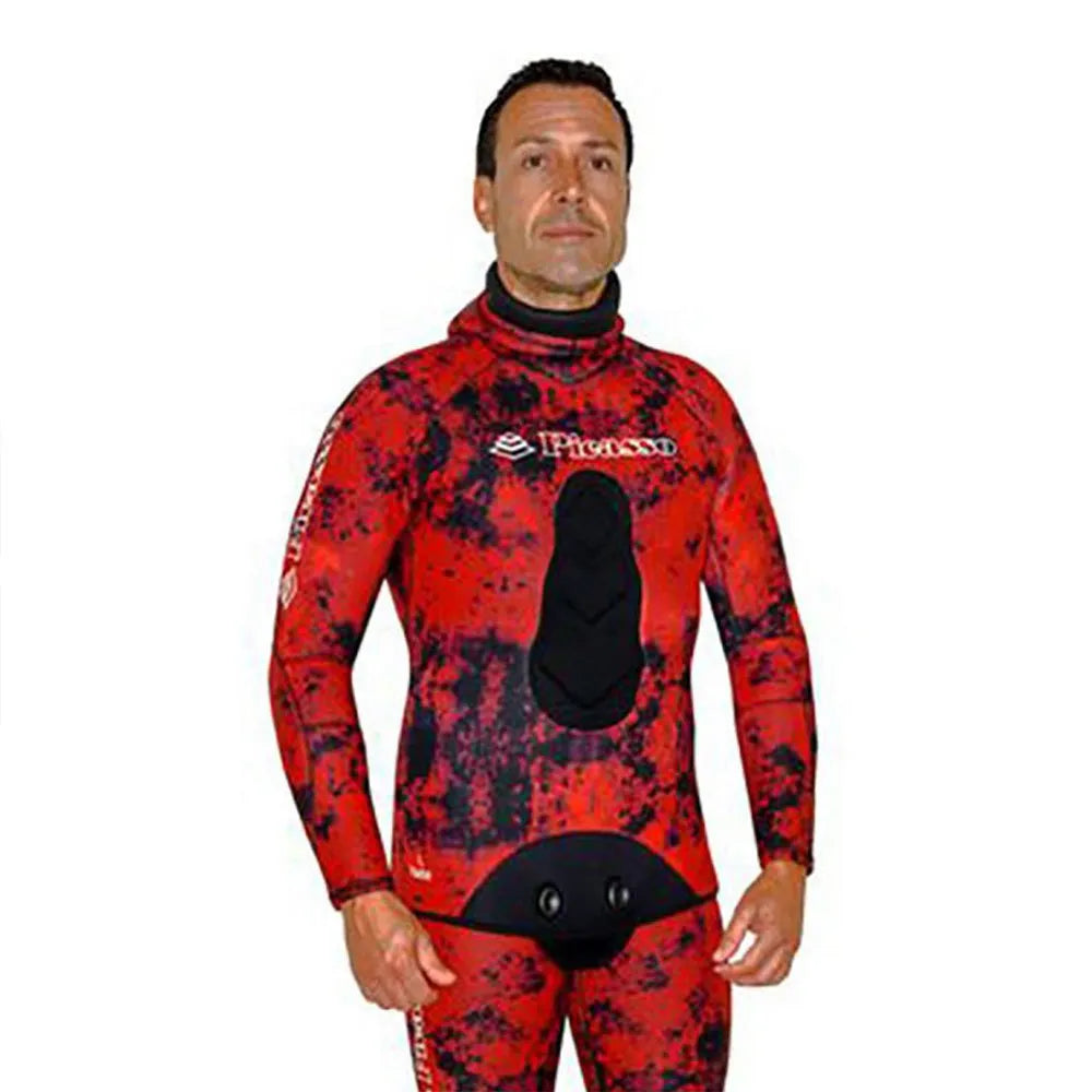Picasso Camo Blood 7 mm spearfishing jacket