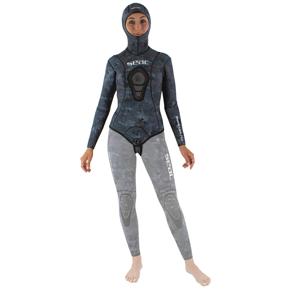 SEAC Snake Camo 5 mm woman spearfishing jacket